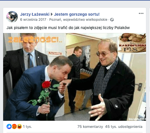 Fake news - Duda i Rydzyk