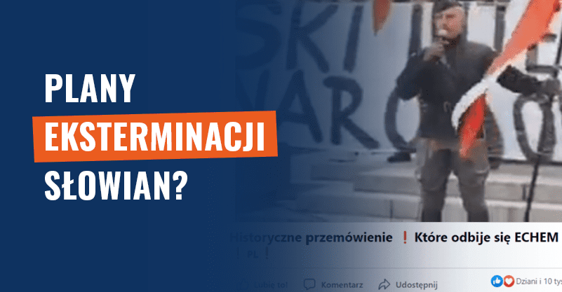 Plany eksterminacji Słowian? Fałszywa teoria spiskowa!