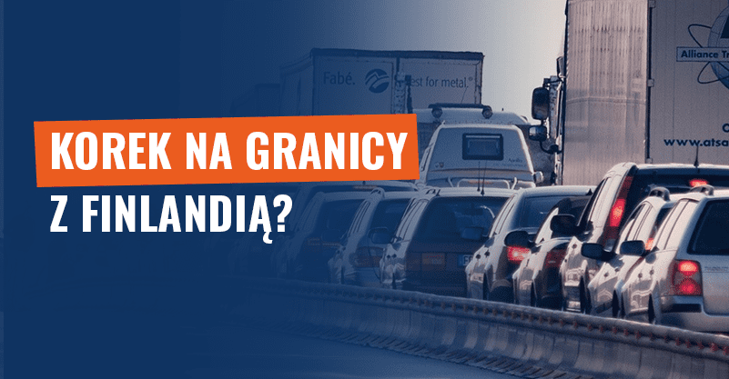 Korek na granicy z Finlandią? Film powstał przed mobilizacją!