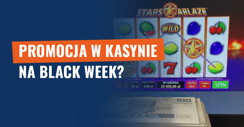 Promocja w kasynie na Black Week? Uwaga na oszustów!