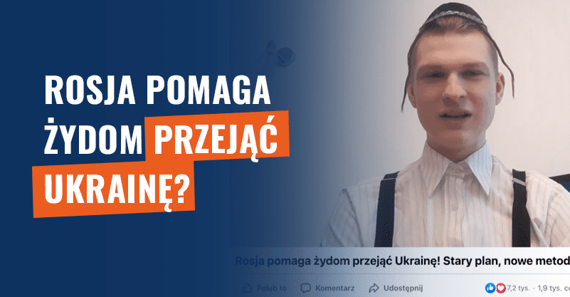 Rosja pomaga żydom przejąć Ukrainę? To teoria spiskowa!