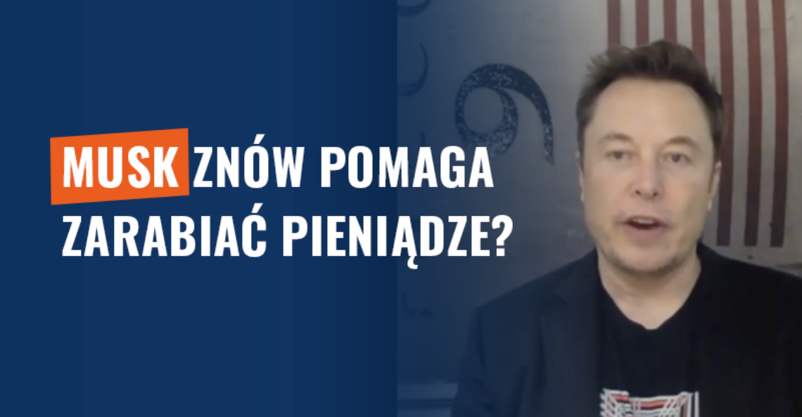 Musk znów pomaga zarabiać pieniądze? To scam!