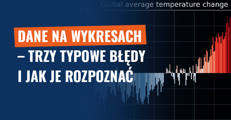 Dane na wykresach – trzy typowe błędy i jak je rozpoznać