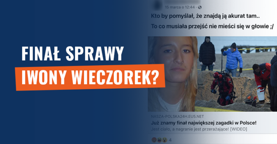 Finał sprawy Iwony Wieczorek? Ciała kobiety nie odnaleziono!