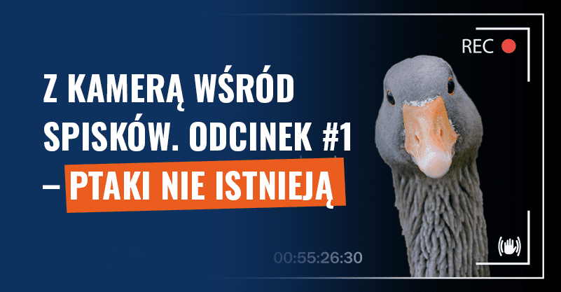 Z kamerą wśród spisków. Odcinek #1 - Ptaki nie istnieją