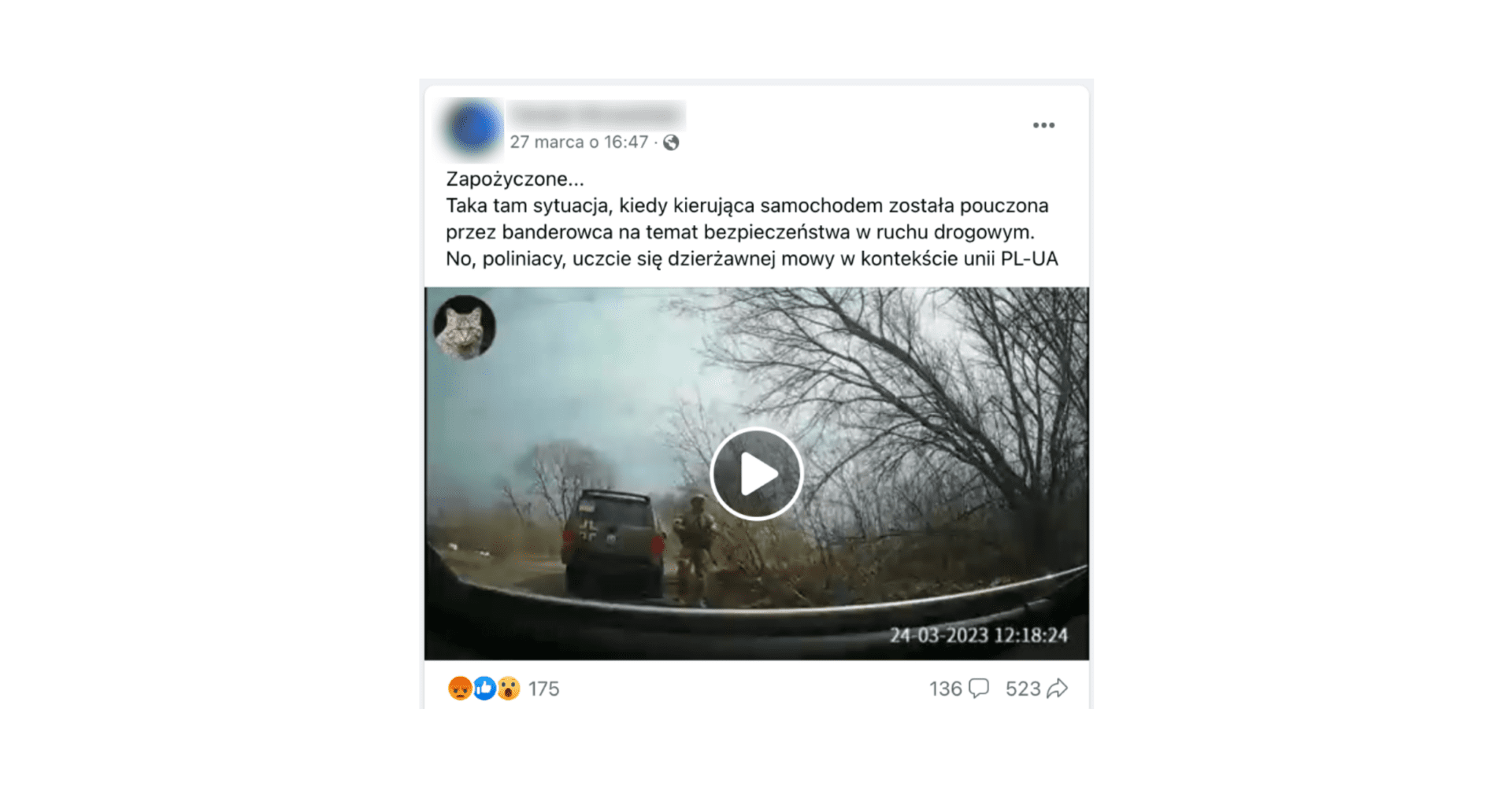 Ukraiński żołnierz znęca się nad kobietą? To wideo jest propagandą