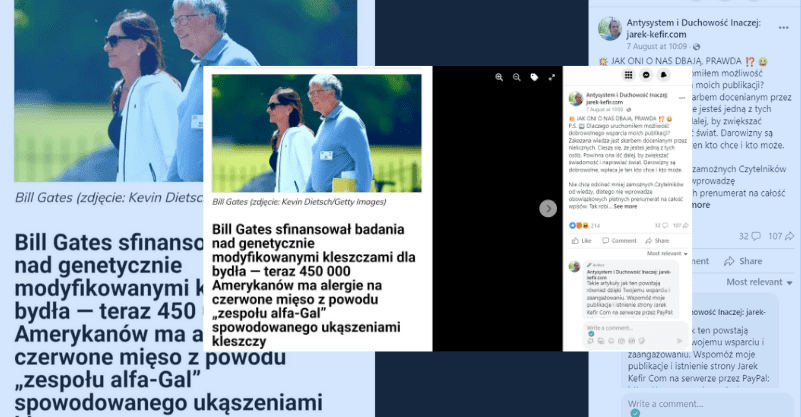 Zmutowane kleszcze winne alergii na czerwone mięso? Fałsz
