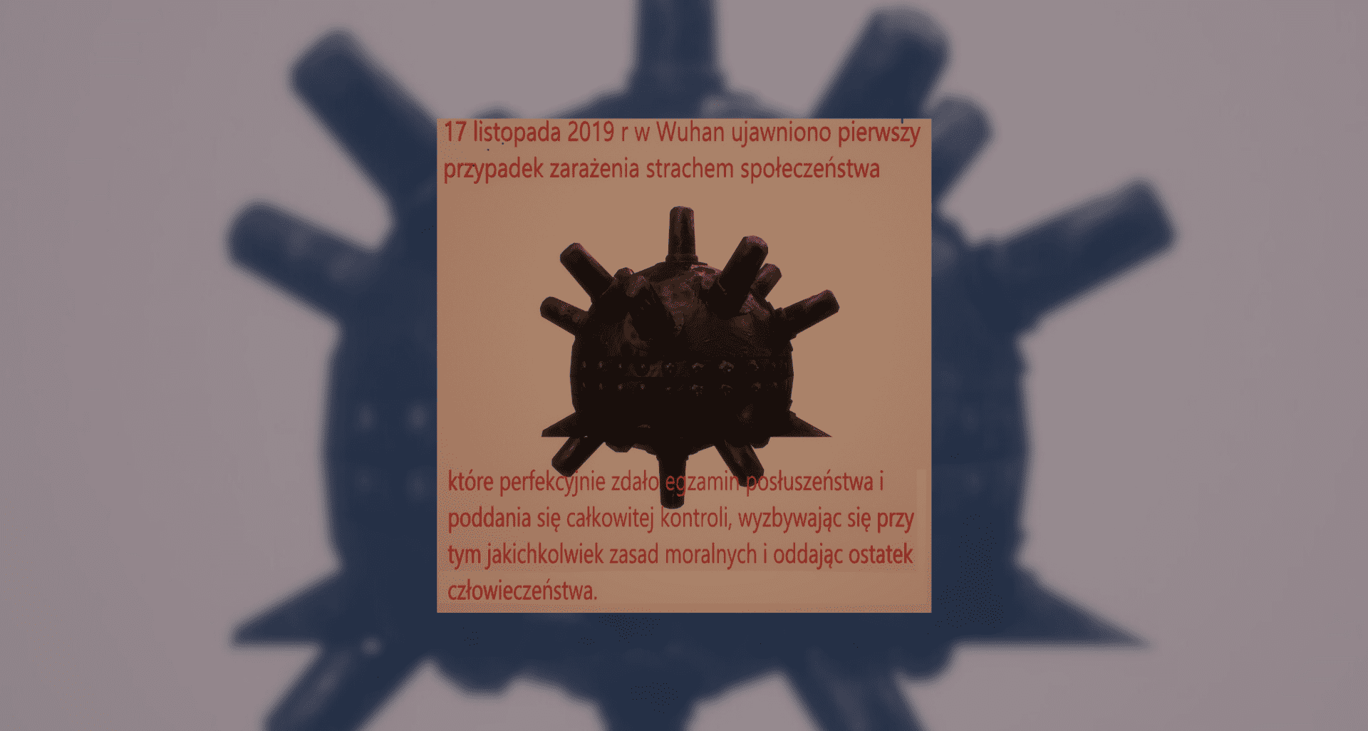 grafika przedstawiająca nieprawdziwe informacje dotyczące koronawirusa