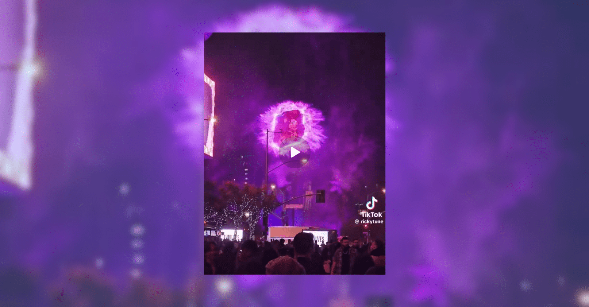 Hologram w Los Angeles będący reklamą, a nie zjawiskiem powiązanym z Blue Beam