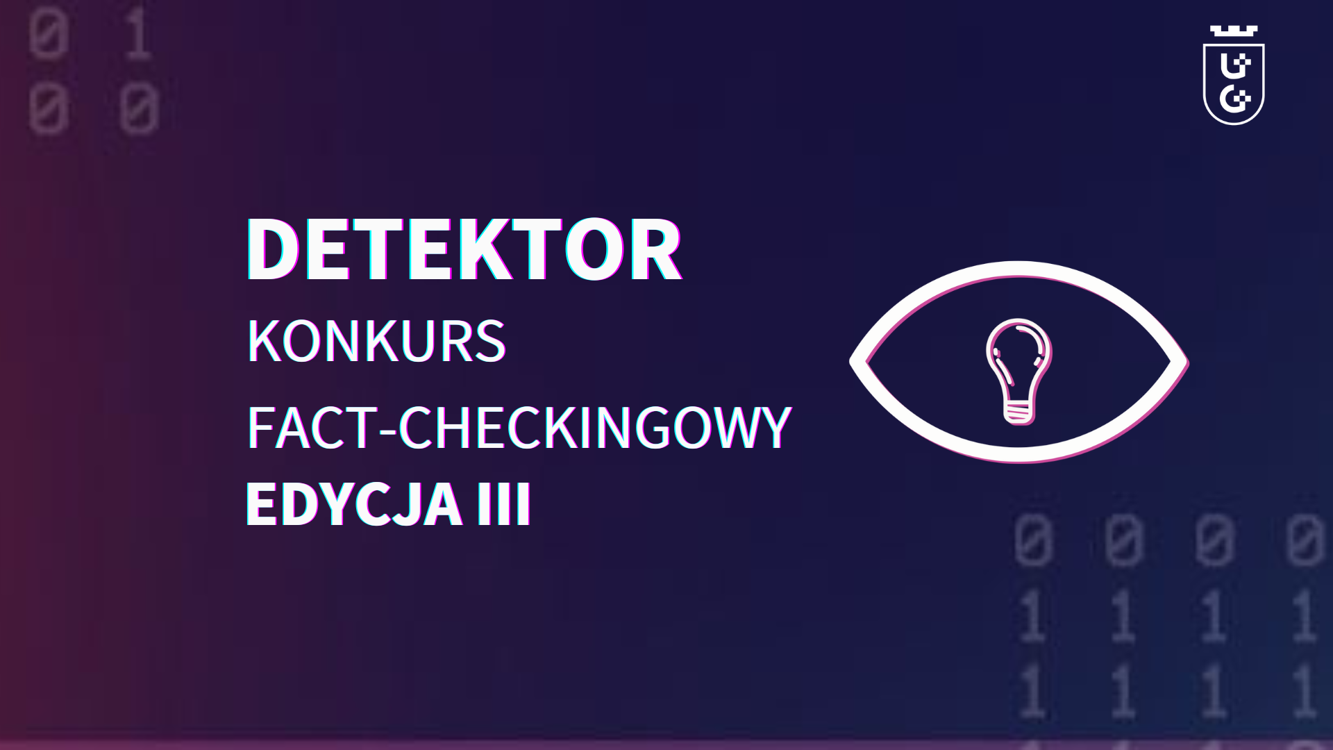 Baner konkursu "DETEKTOR"