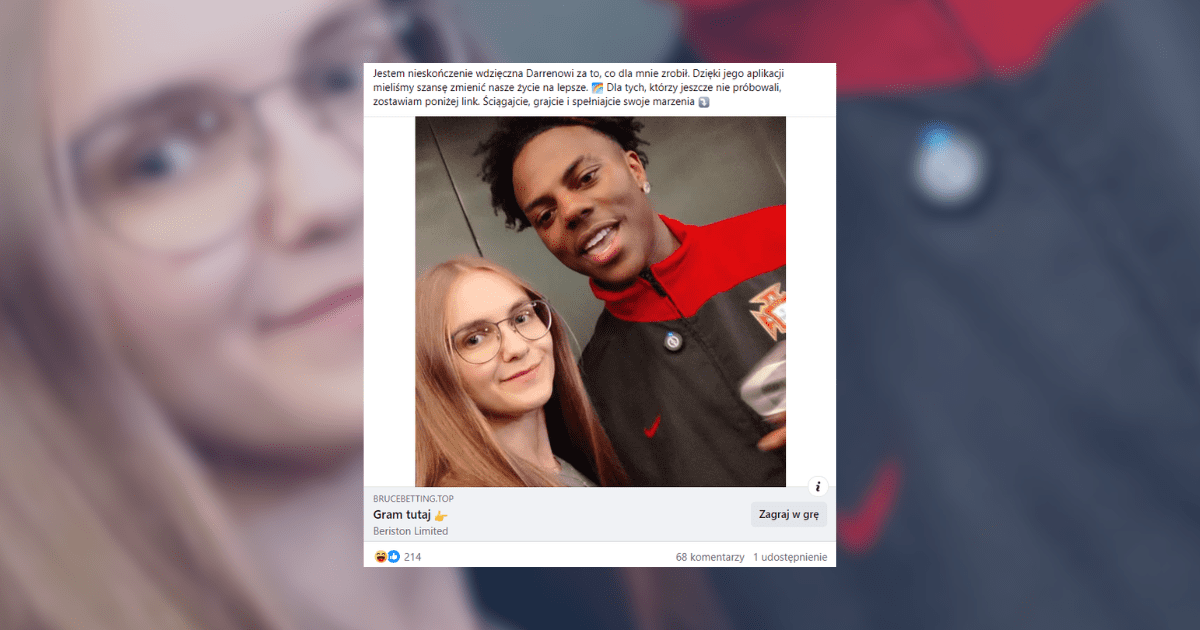 Influencer IShowSpeed z polską influencerką na zdjęciu podczas spotkania w Polsce