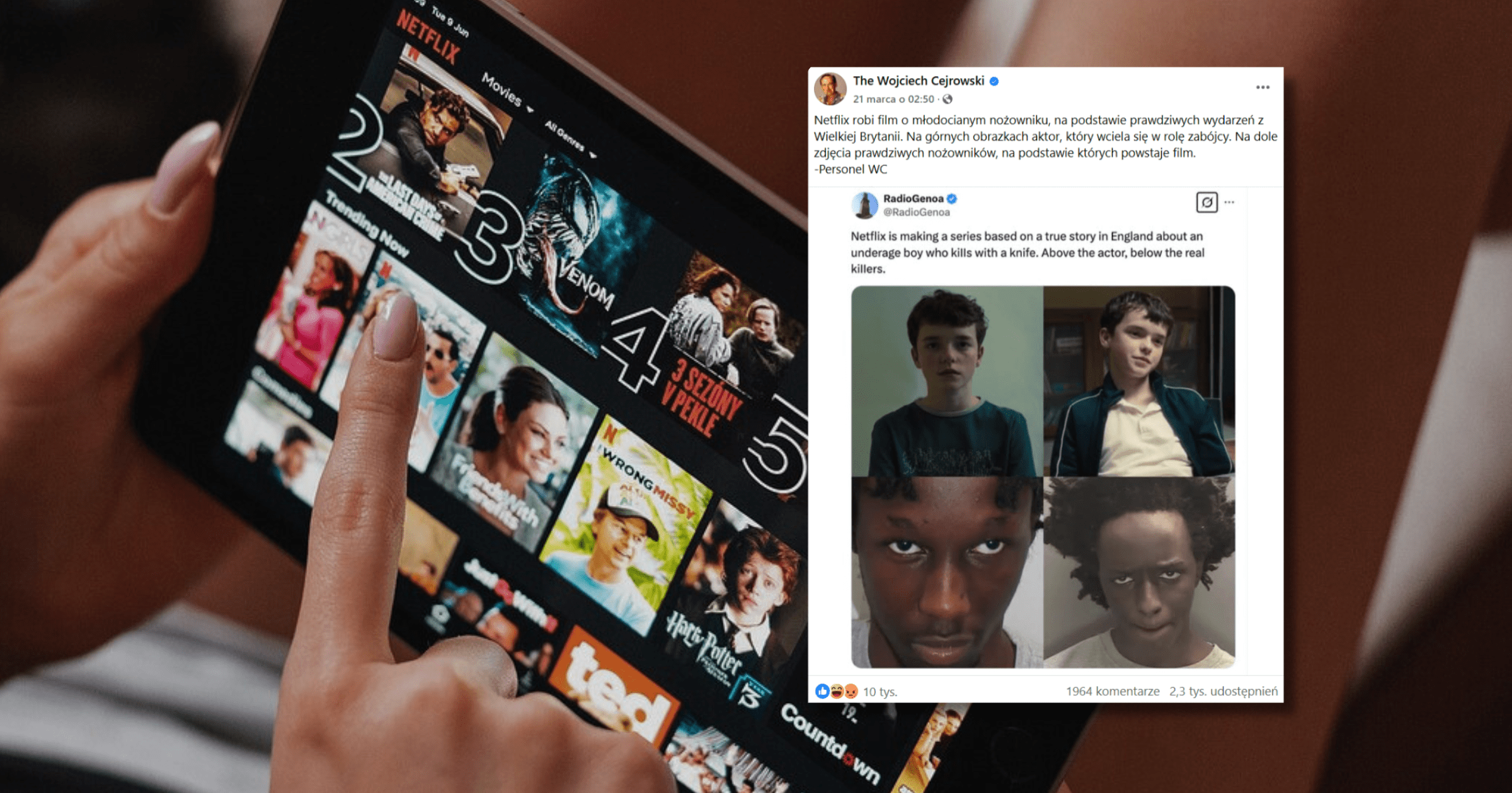 Czy serial Netflixa opiera się na historii nożowników z Wielkiej Brytanii? Wyjaśniamy