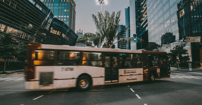 na zdjęciu widzimy autobus miejski