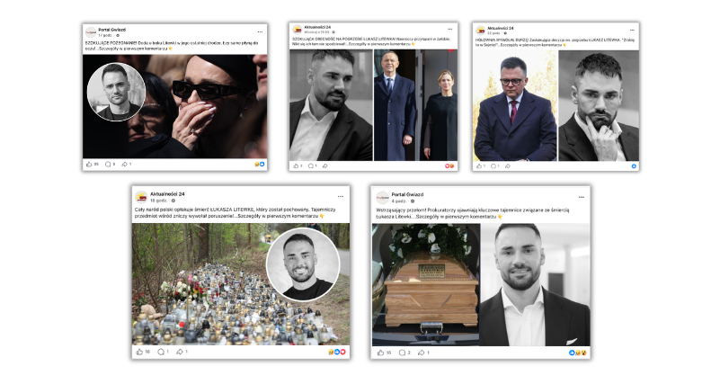 Zbiorówka wpisów na Facebooku na temat posła Litewki.