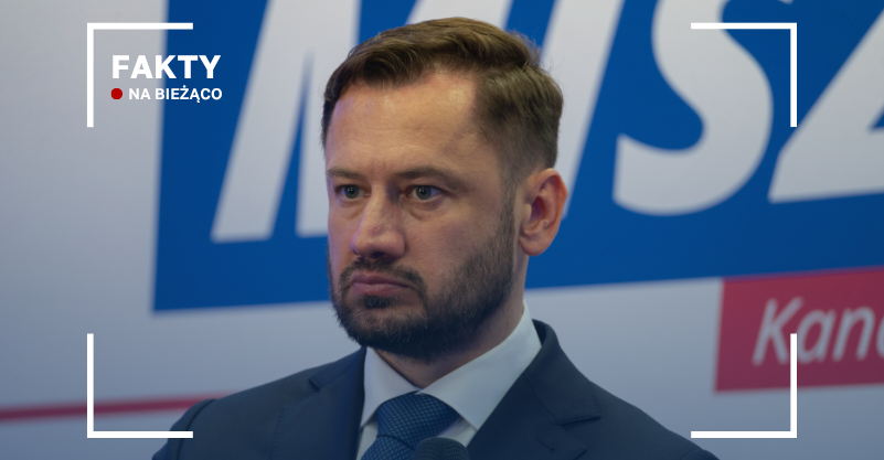 Na grafice znajduje się Aleksander Miszalski.