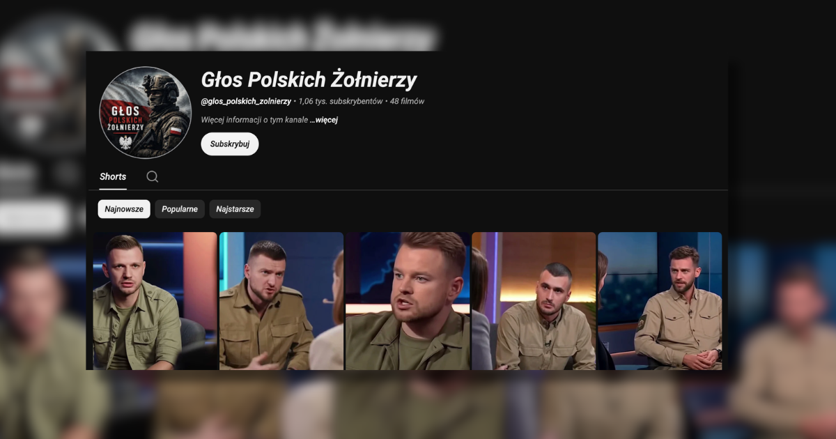 Grafika przedstawia zrzut ekranu z YouTube'a.