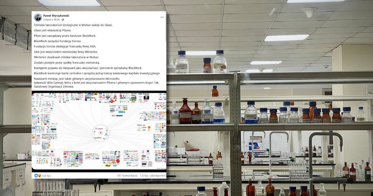 Laboratorium w Wuhan kontrolowane przez Glaxo_ Powrót teorii spiskowej